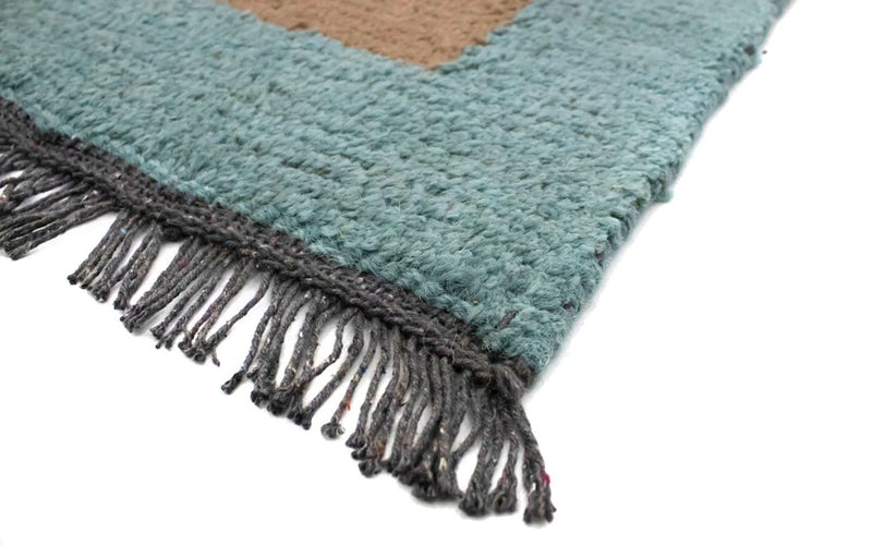 Dywan z Nepalu - 140 x 70 cm - brązowy