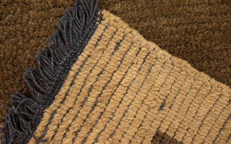 Dywan z Nepalu - 140 x 70 cm - brązowy