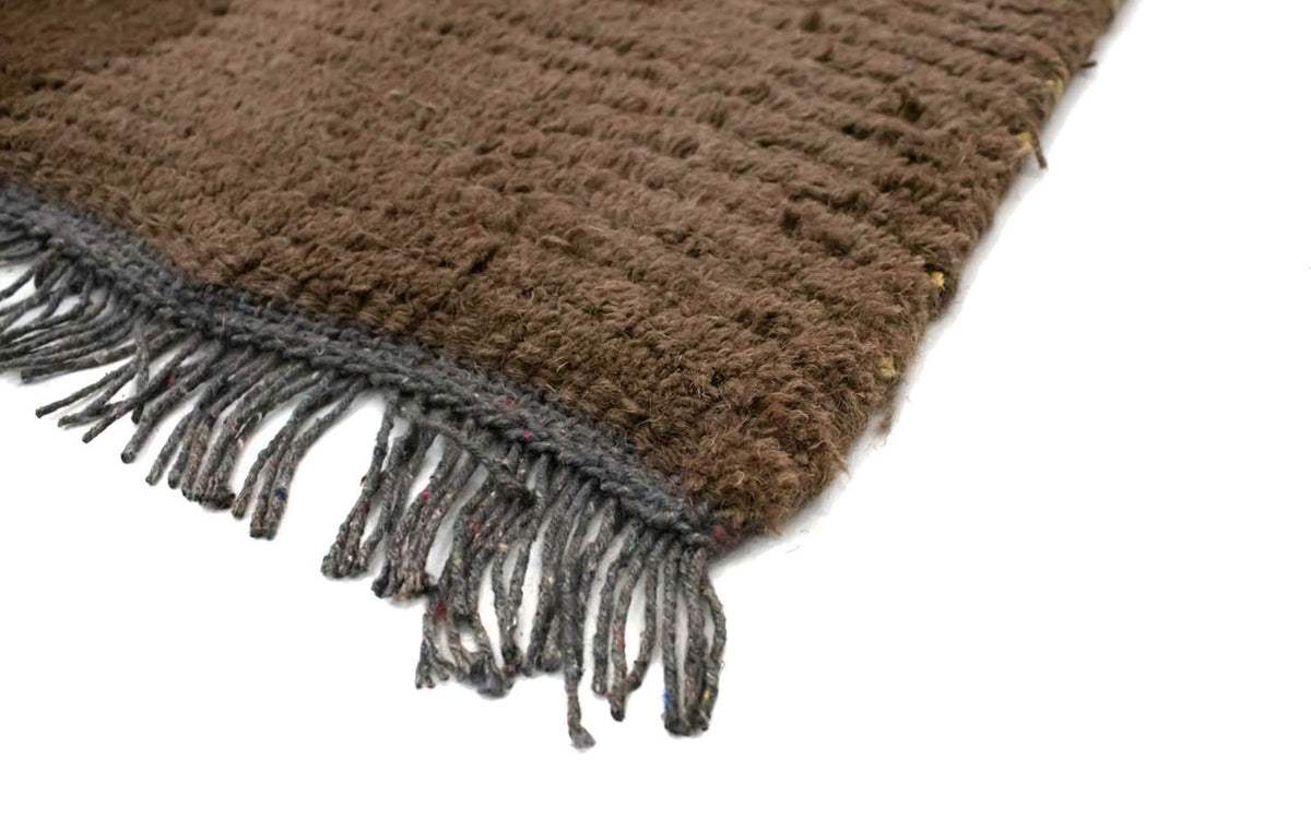 Dywan z Nepalu - 140 x 70 cm - brązowy