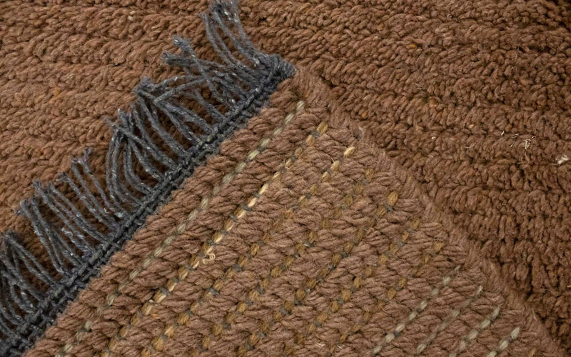 Dywan z Nepalu - 140 x 70 cm - brązowy