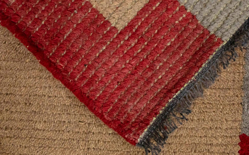 Dywan z Nepalu - 140 x 70 cm - brązowy