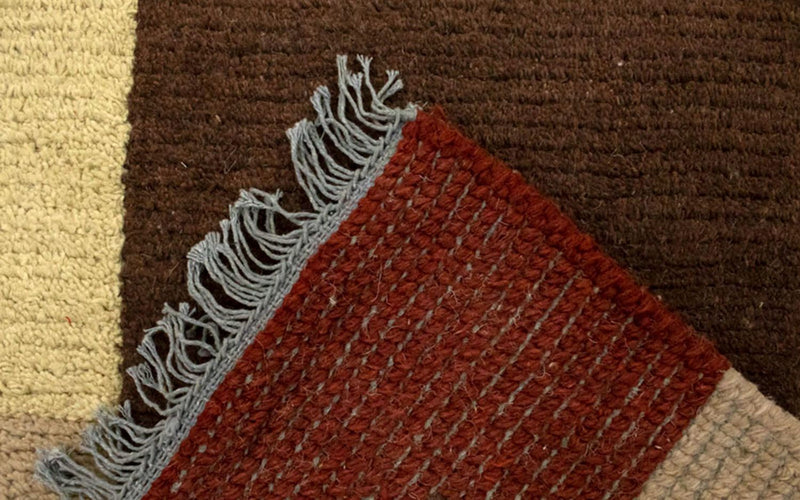 Dywan z Nepalu - 140 x 70 cm - brązowy