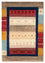 Dywan Gabbeh - Loribaft Perski - 181 x 123 cm - wielokolorowy