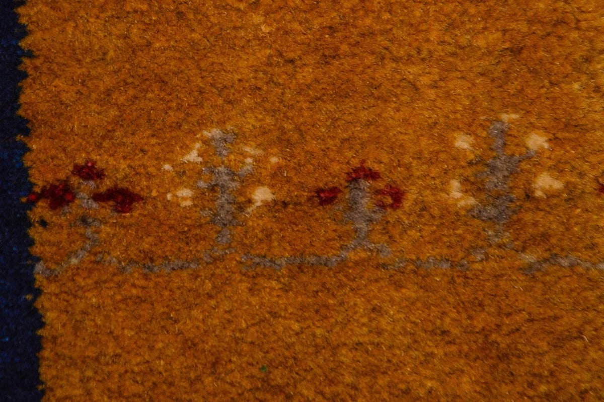 Dywan Gabbeh - Loribaft Perski - 181 x 123 cm - wielokolorowy