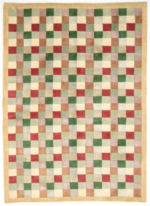 Dywan z Nepalu - 229 x 163 cm - kolorowe