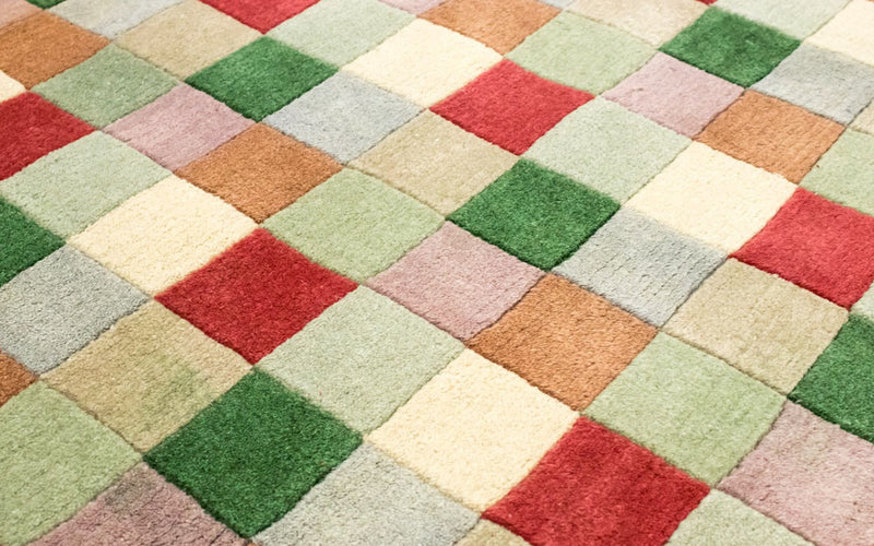 Dywan z Nepalu - 229 x 163 cm - kolorowe