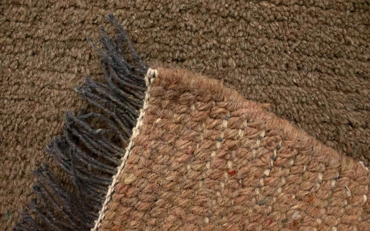 Dywan z Nepalu - 140 x 70 cm - brązowy