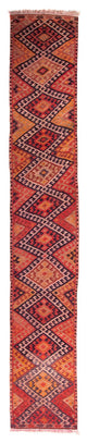 Stary kilim Dywan 380x75cm