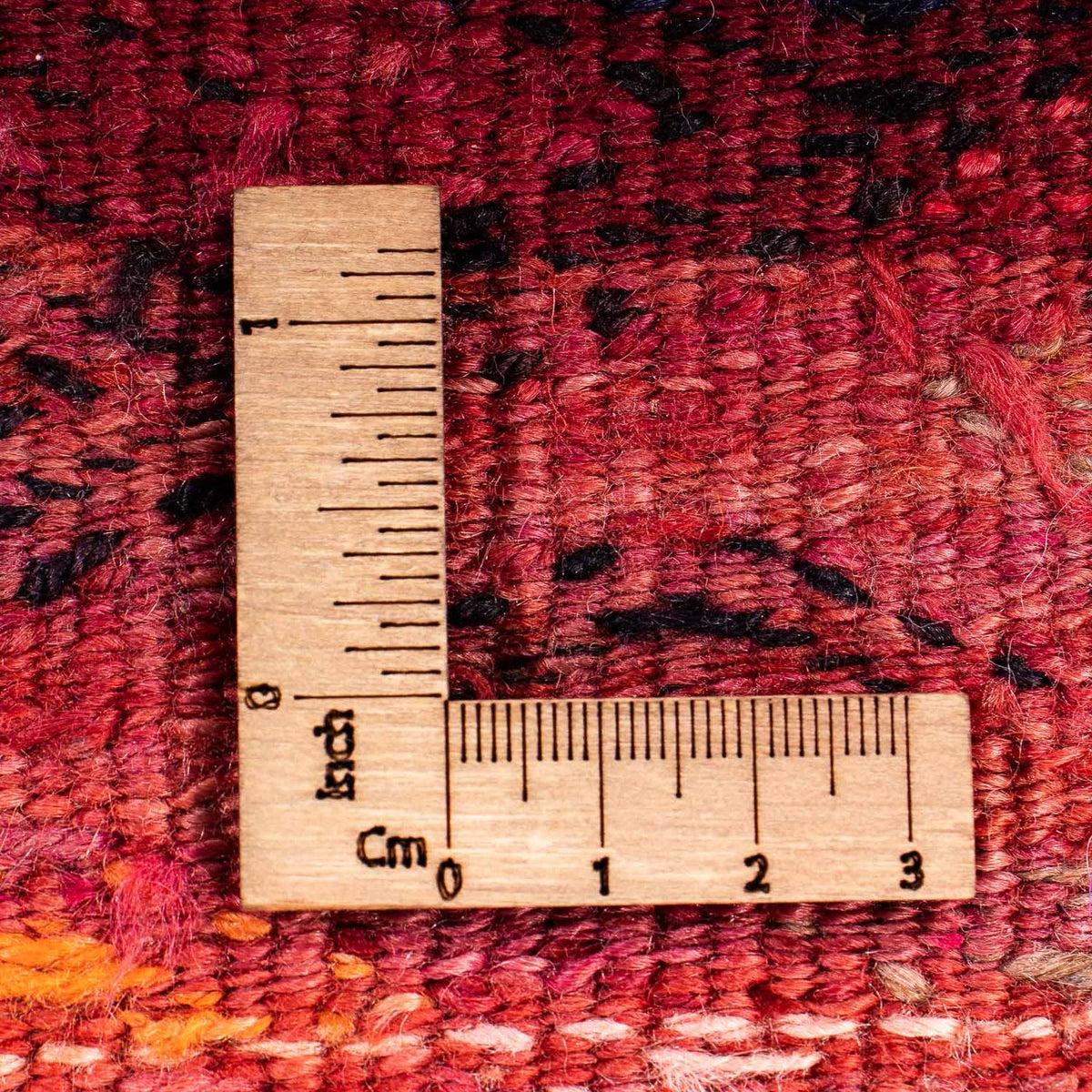 Biegacz Dywan Kelim - Stary - 380 x 75 cm - wielokolorowy