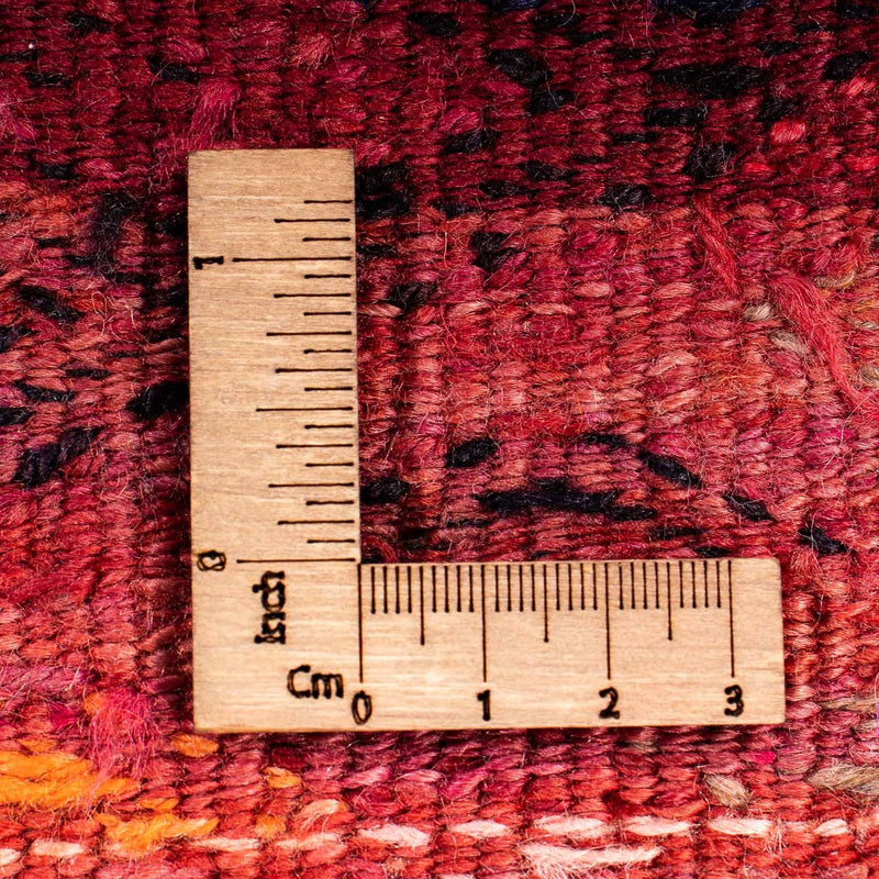 Biegacz Dywan Kelim - Stary - 380 x 75 cm - wielokolorowy