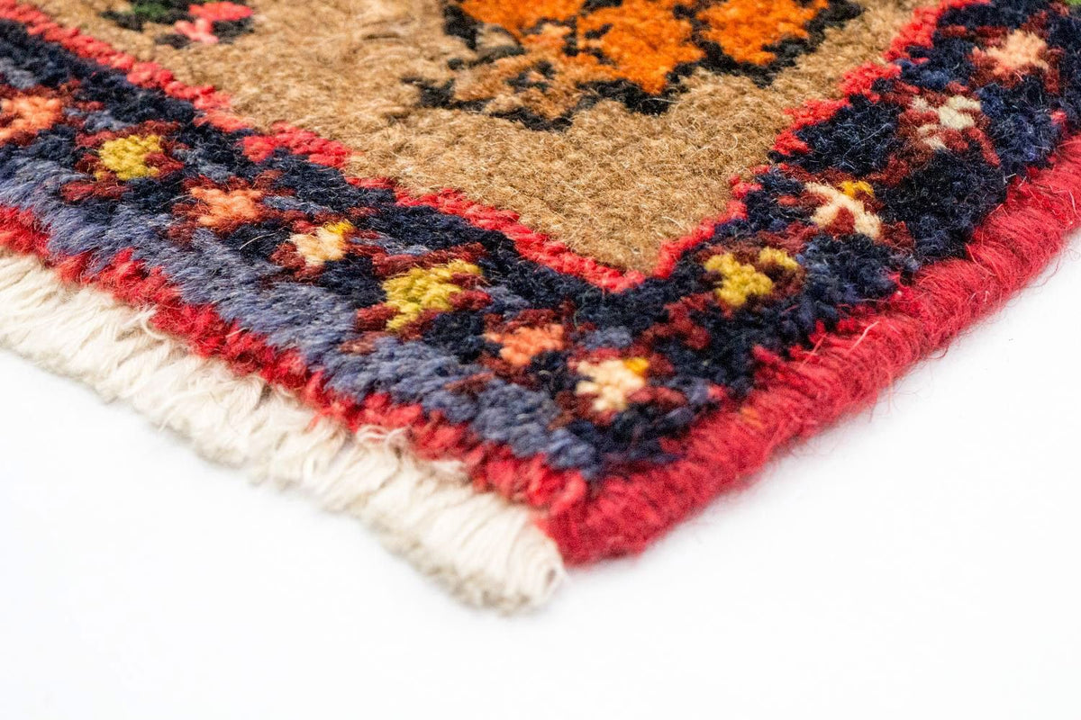 Biegacz Perski dywan - Nomadyczny - 238 x 82 cm - beżowy