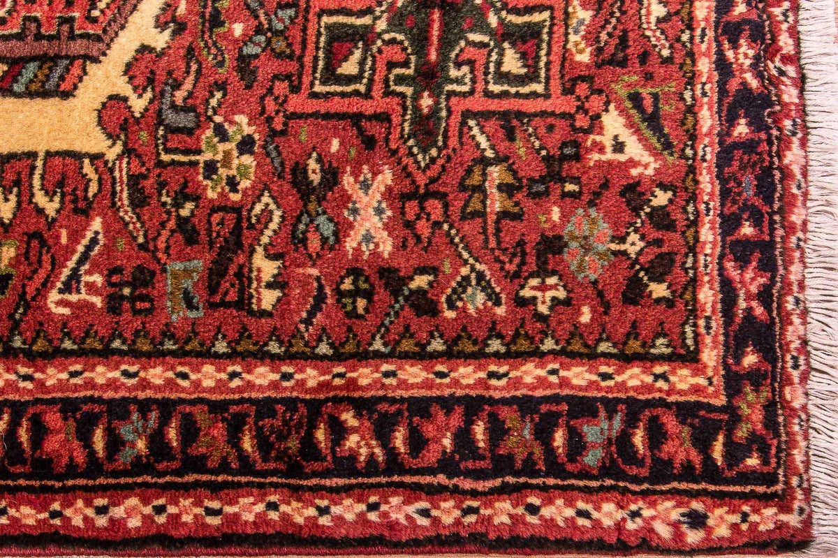 Biegacz Perski dywan - Nomadyczny - 197 x 75 cm - czerwony