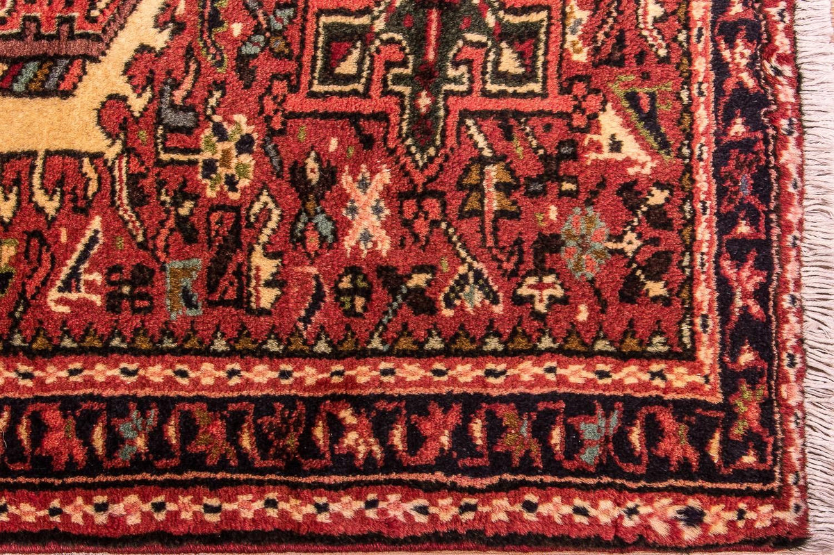 Biegacz Perski dywan - Nomadyczny - 197 x 75 cm - czerwony