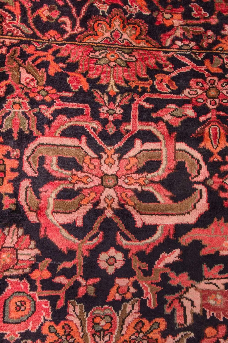 Biegacz Perski dywan - Nomadyczny - 187 x 85 cm - ciemnoniebieski