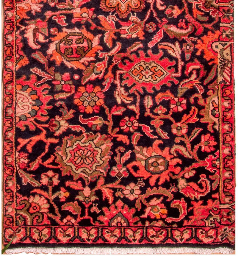 Biegacz Perski dywan - Nomadyczny - 187 x 85 cm - ciemnoniebieski