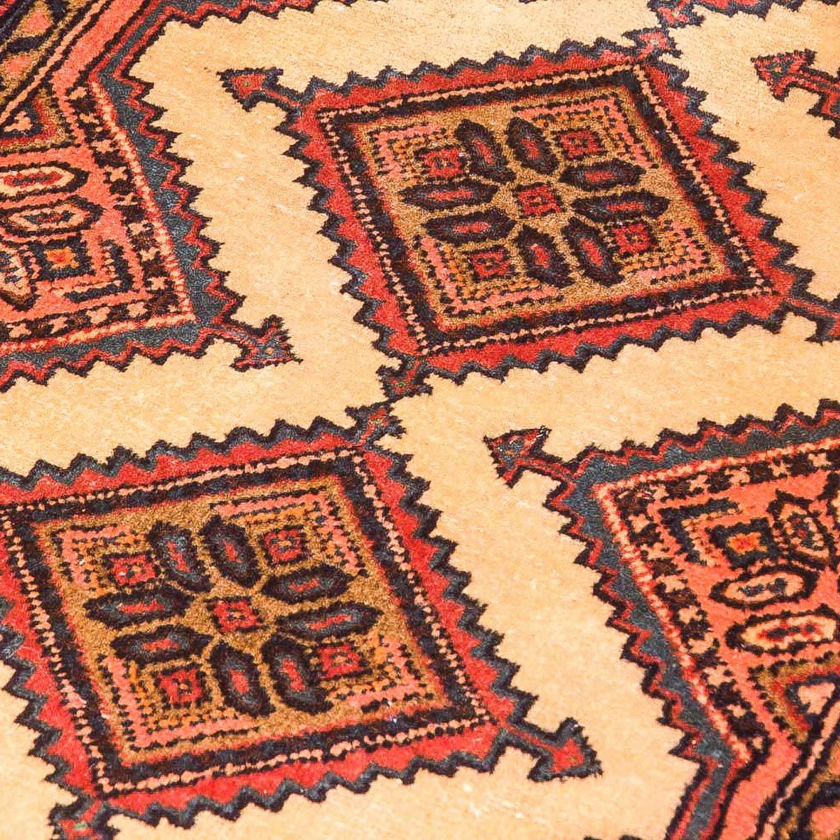 Biegacz Perski dywan - Nomadyczny - 286 x 76 cm - brązowy