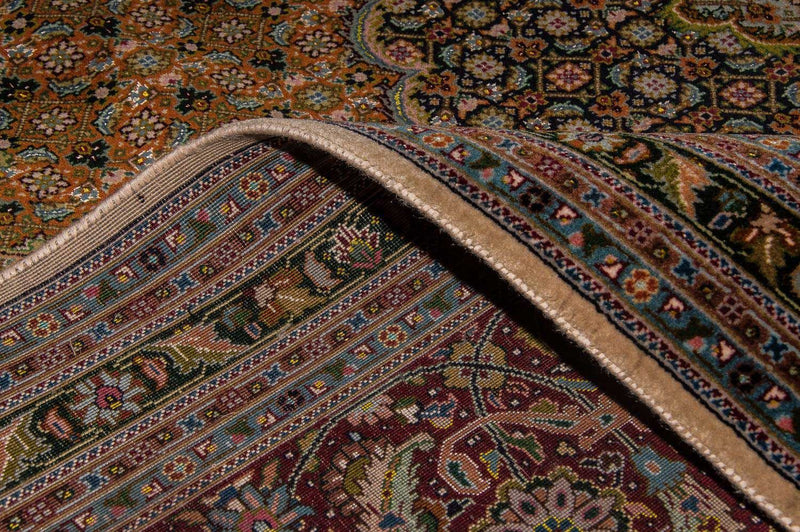 Dywan perski - Tabriz - Premium - 400 x 300 cm - brązowy