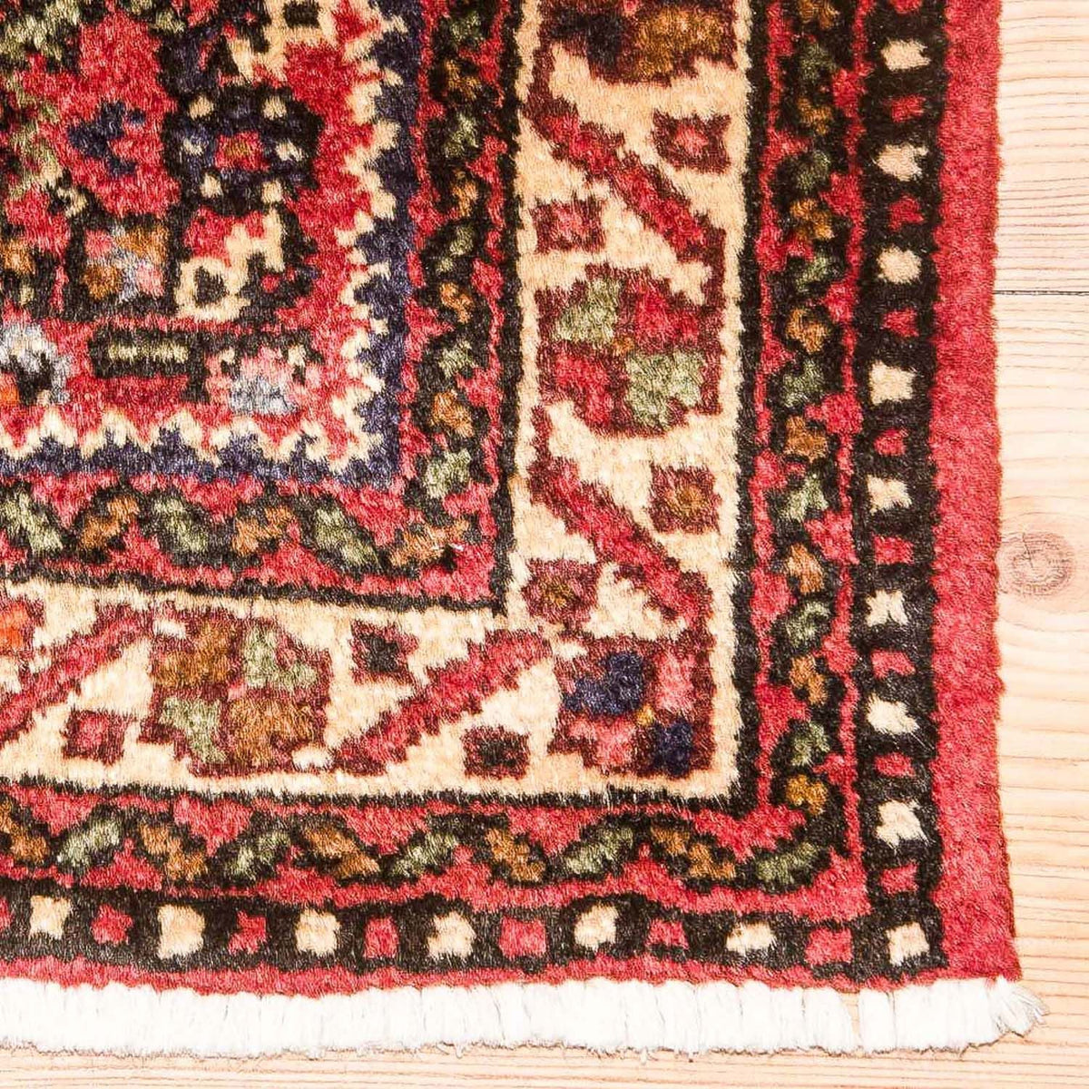 Biegacz Perski dywan - Nomadyczny - 210 x 67 cm - czerwony