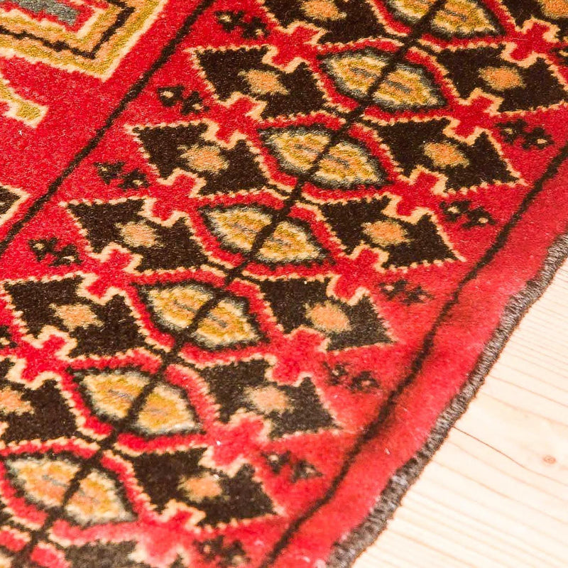 Biegacz Perski dywan - Nomadyczny - 200 x 82 cm - czerwony