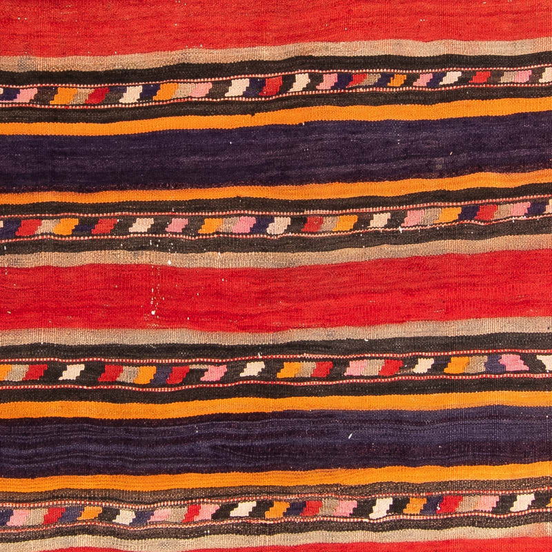 Dywan Kelim - Stary - 255 x 210 cm - wielokolorowy