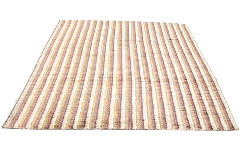 Dywan wiskozowy kwadratowy  - 200 x 200 cm - wielokolorowy