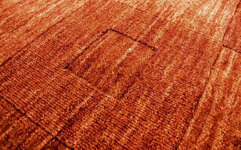 Dywan wełniany - 177 x 118 cm - wielokolorowy