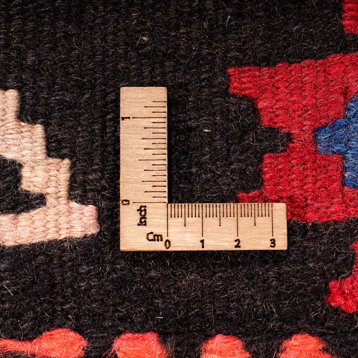 Biegacz Dywan Kelim - Stary - 380 x 135 cm - wielokolorowy