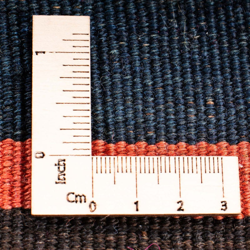 Dywan Kelim - Stary - 100 x 90 cm - wielokolorowy