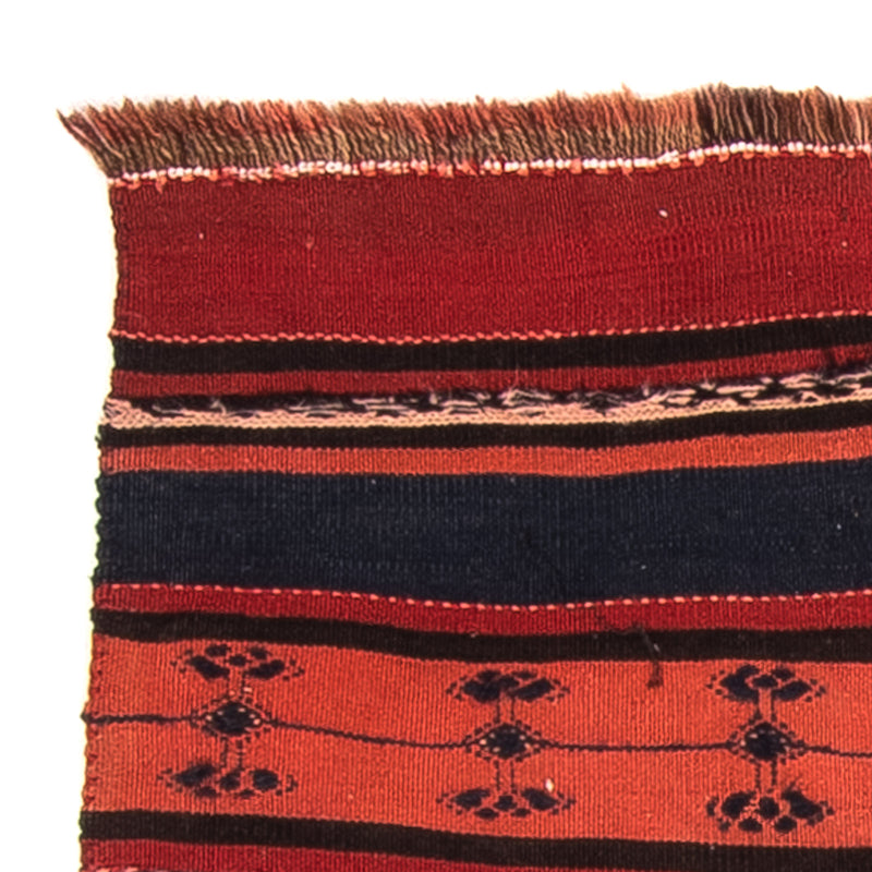 Dywan Kelim - Stary - 100 x 90 cm - wielokolorowy