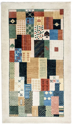 Dywan Gabbeh - Loribaft Perski - 165 x 95 cm - kolorowe