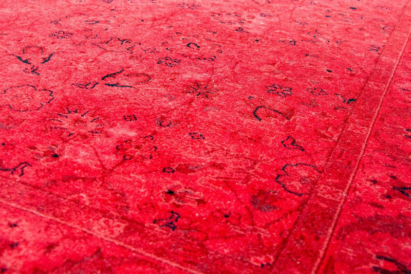 Dywan Vintage - 180 x 124 cm - czerwony