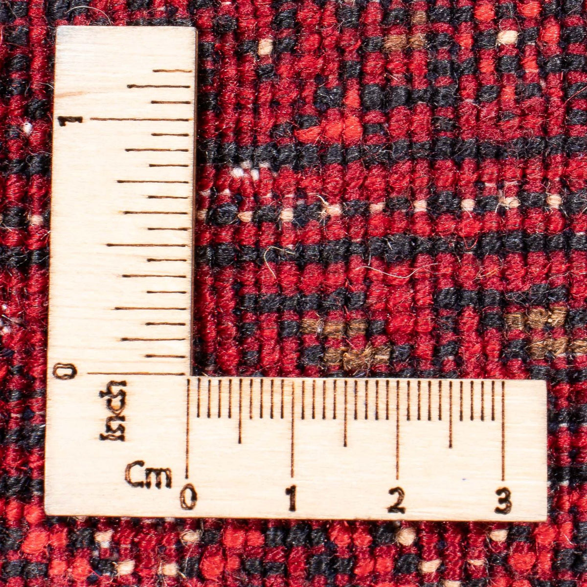 Afgański dywan - Bukhara - 196 x 124 cm - czerwony