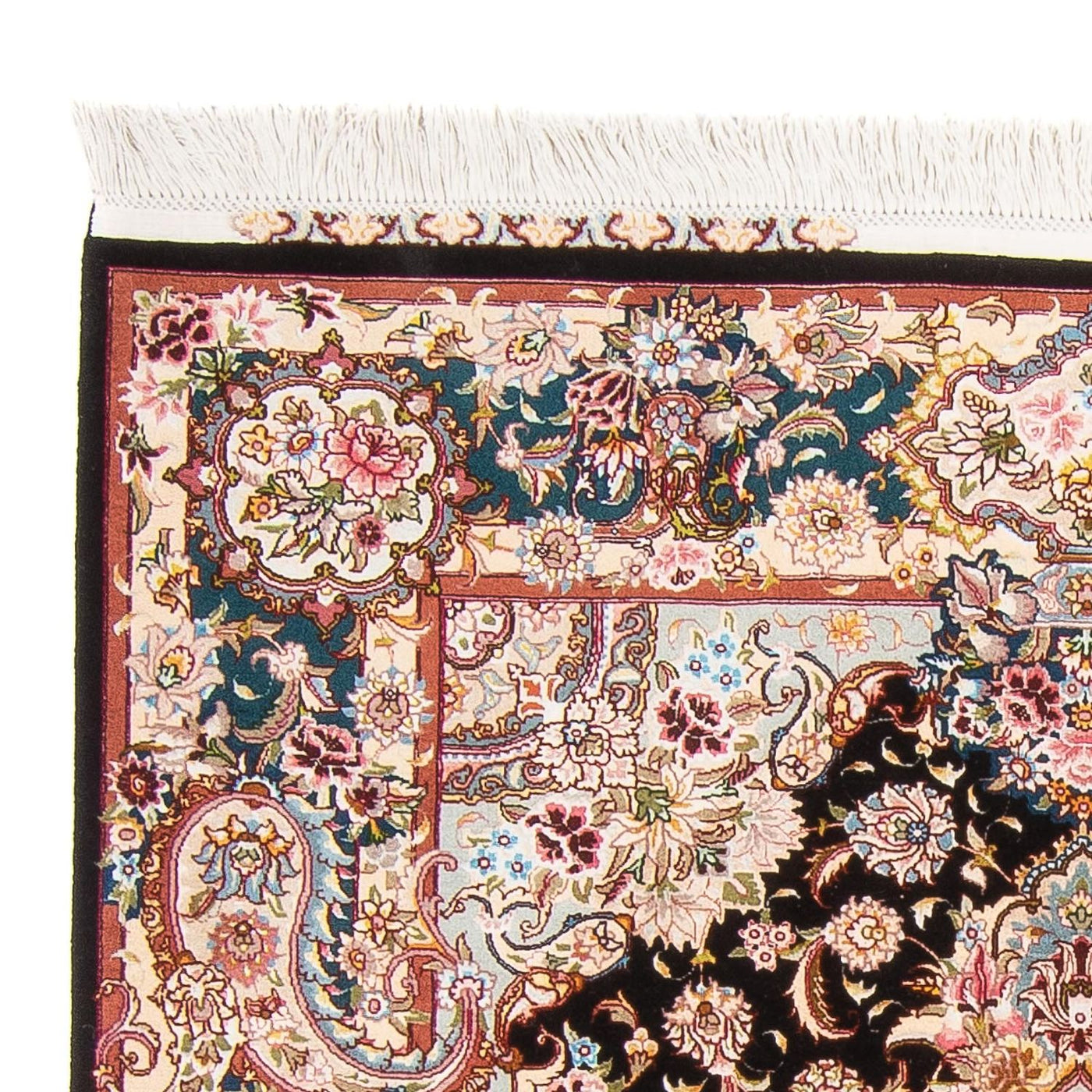 Dywan perski - Tabriz - Królewski - 200 x 150 cm - ciemnoniebieski