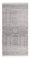 Nowoczesna wykładzina 76x150cm - Prostokątny / Srebrny / 76 x 150 cm Prostokątny
