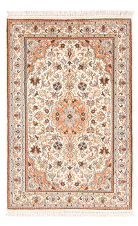 Jedwabny dywan - Kashmir Silk - 125 x 78 cm - kremowy