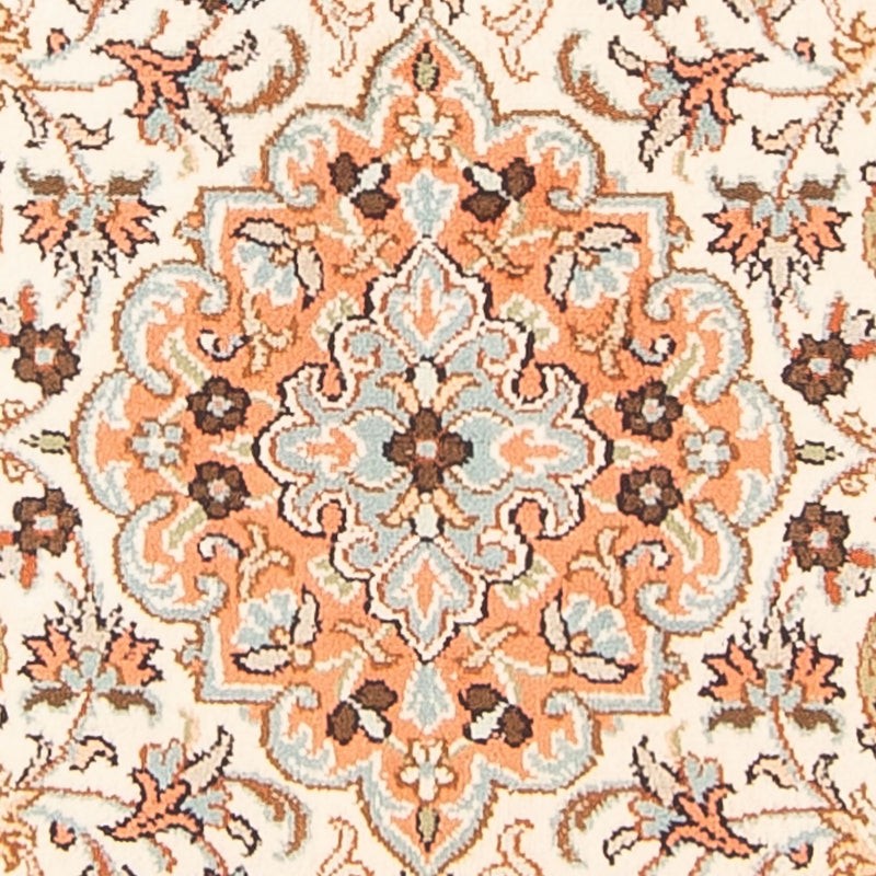 Jedwabny dywan - Kashmir Silk - 125 x 78 cm - kremowy