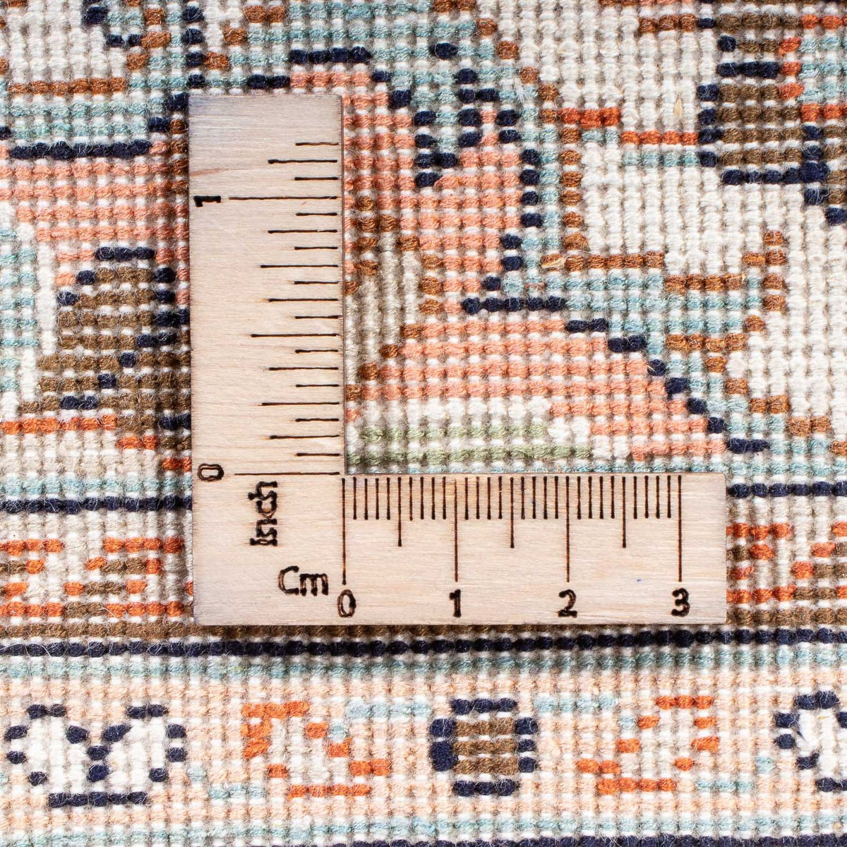 Jedwabny dywan - Kashmir Silk - 125 x 78 cm - kremowy