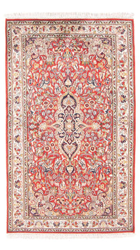 Jedwabny dywan - Kashmir Silk - 162 x 90 cm - czerwony