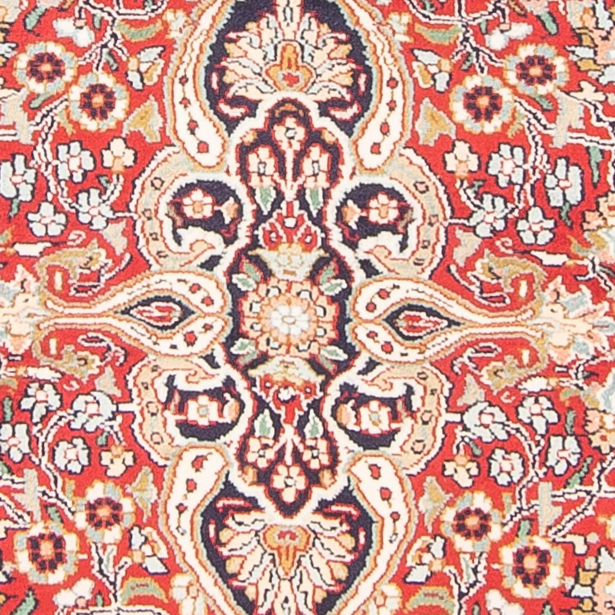 Jedwabny dywan - Kashmir Silk - 162 x 90 cm - czerwony