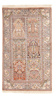 Jedwabny dywan - Kashmir Silk - 148 x 92 cm - wielokolorowy
