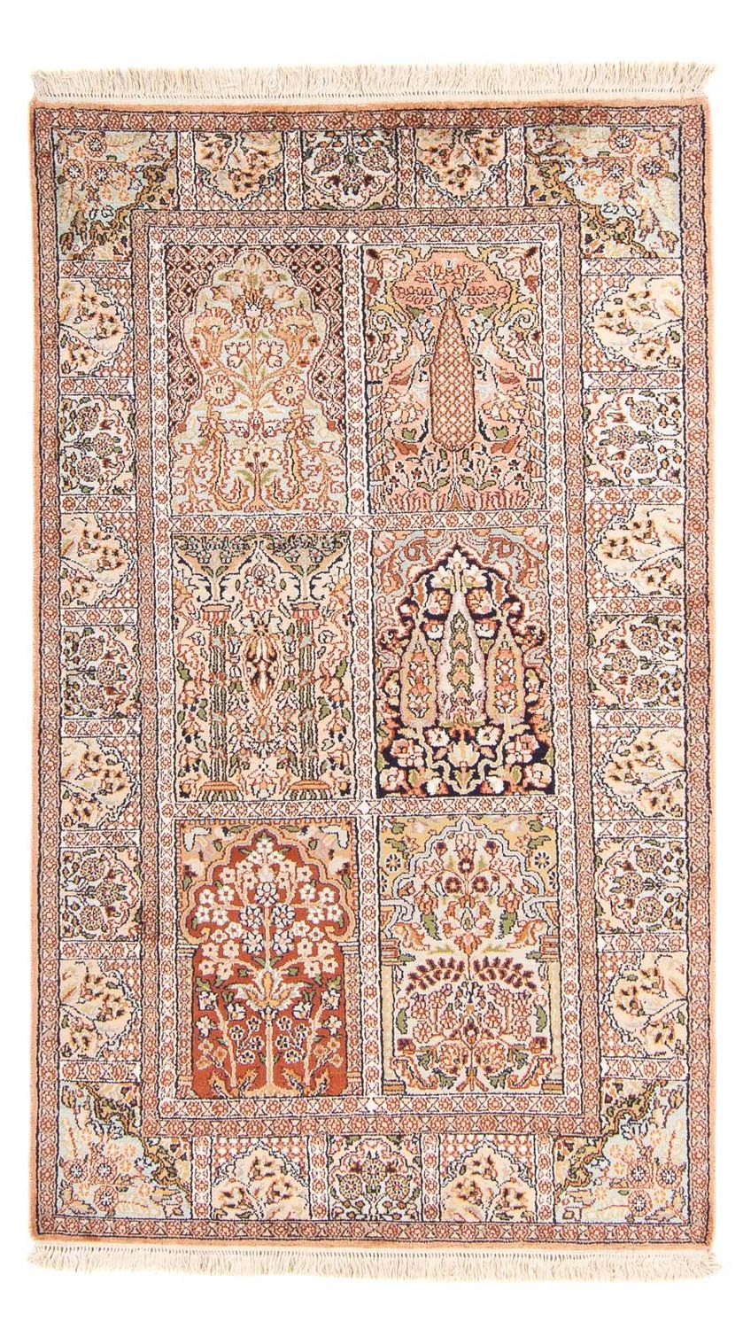 Jedwabny dywan - Kashmir Silk - 148 x 92 cm - wielokolorowy