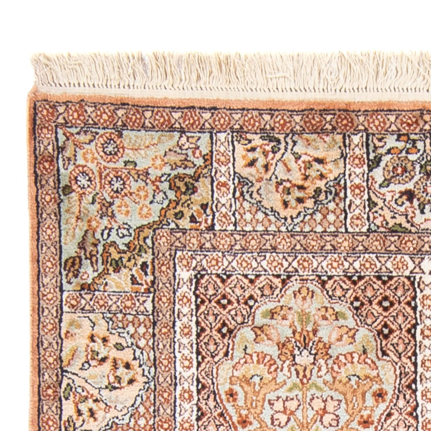 Jedwab kaszmirski Dywan 148x92cm - Dywan orientalny