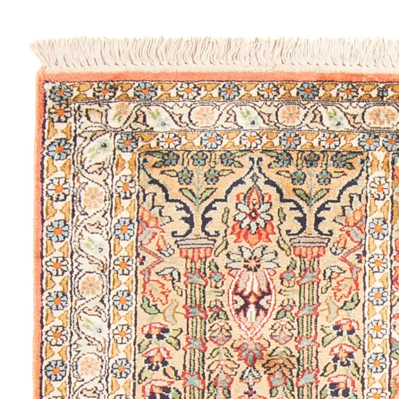 Jedwabny dywan - Kashmir Silk - 155 x 80 cm - wielokolorowy