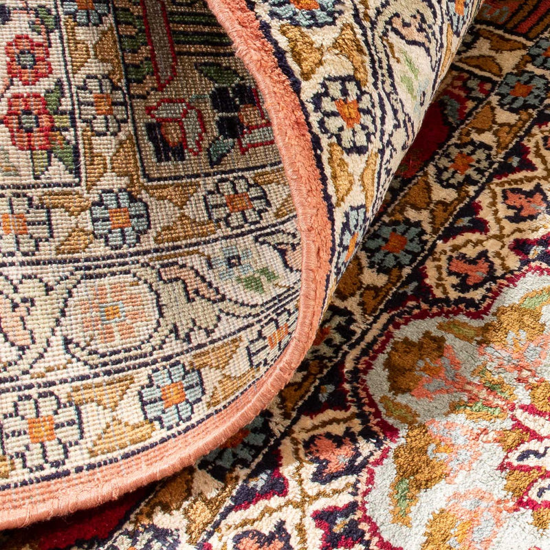 Jedwabny dywan - Kashmir Silk - 155 x 80 cm - wielokolorowy