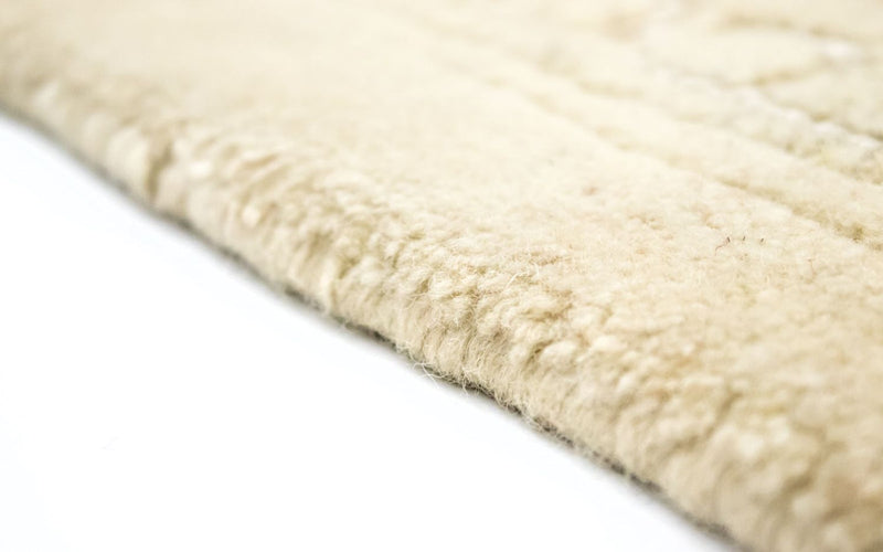 Biegacz Dywan z Nepalu - 195 x 74 cm - beżowy