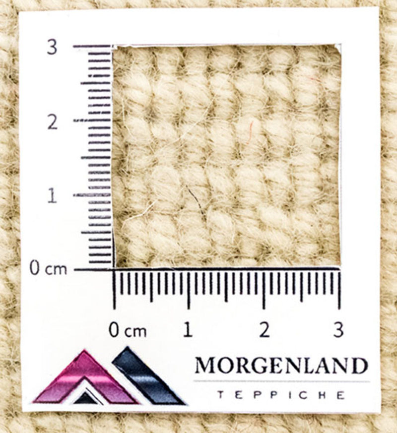 Biegacz Dywan z Nepalu - 195 x 74 cm - beżowy