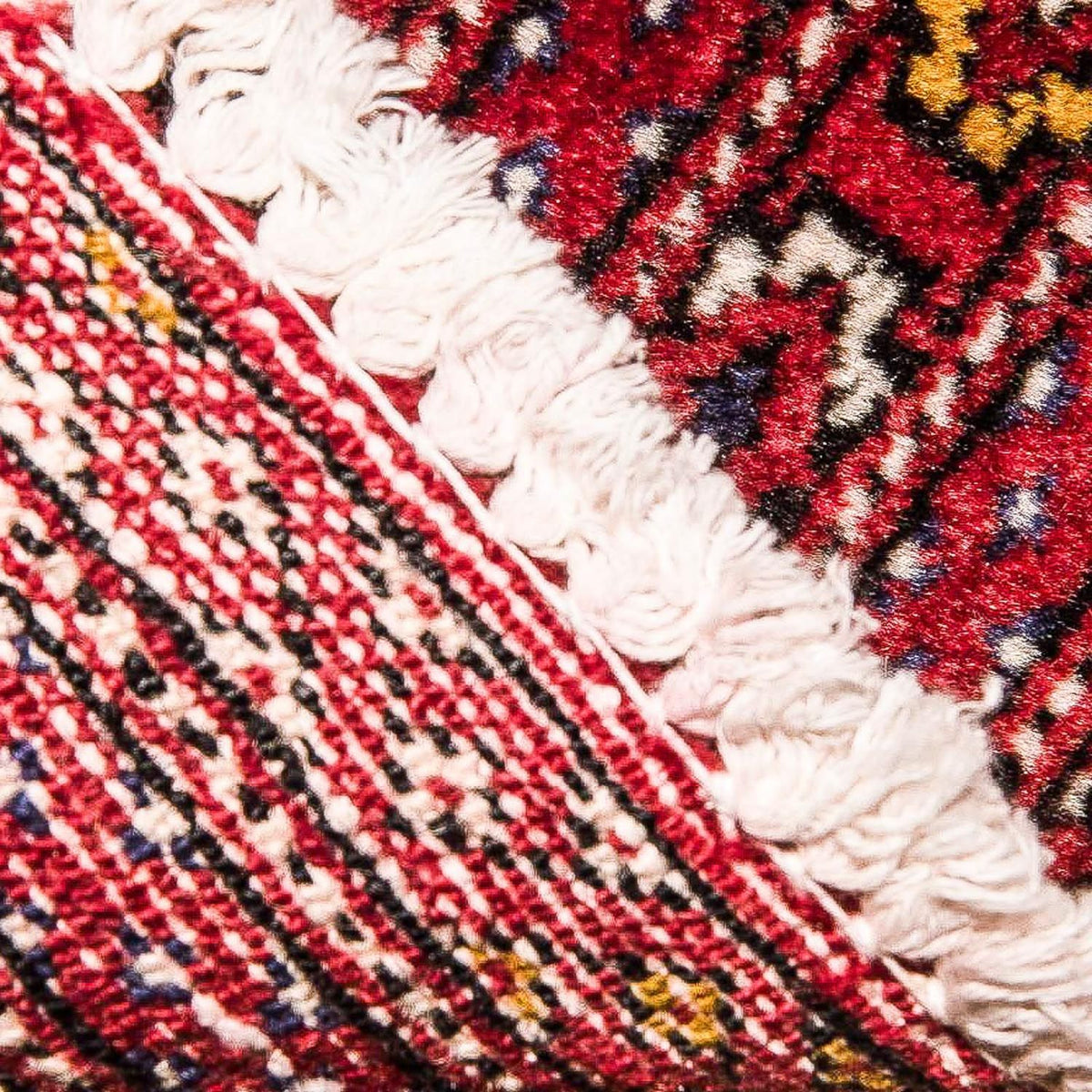 Dywan turkmeński - 140 x 70 cm - czerwony