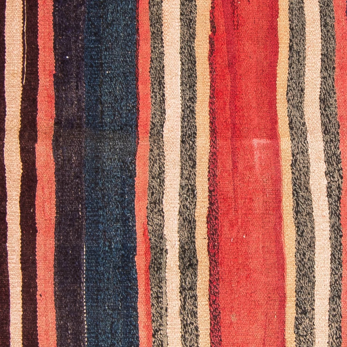 Biegacz Dywan Kelim - Stary - 180 x 85 cm - wielokolorowy