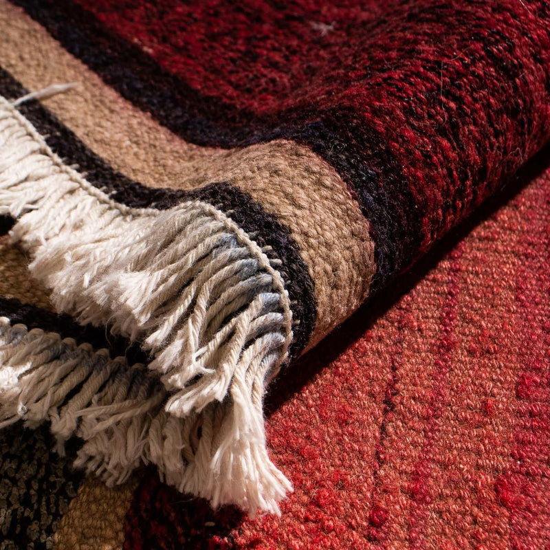 Biegacz Dywan Kelim - Stary - 180 x 85 cm - wielokolorowy