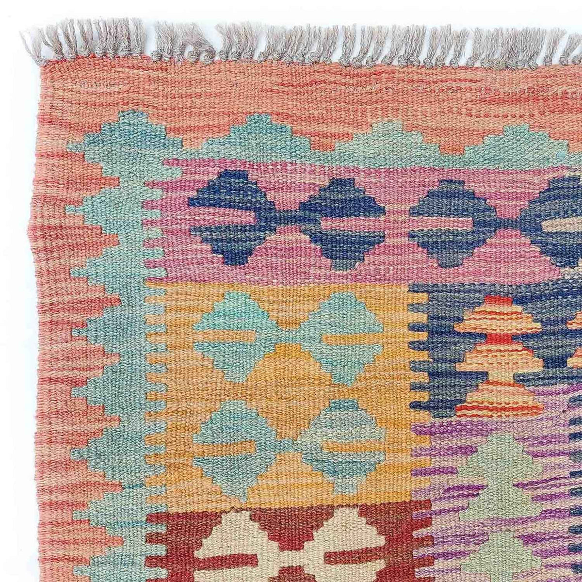 Dywan Kelim - Splash - 295 x 203 cm - wielokolorowy